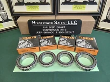 Timken Bearing Set for 4WD 8 Lug 3/4 Ton Dana 44 Chevy/GMC K20, K25 + Jeep J20