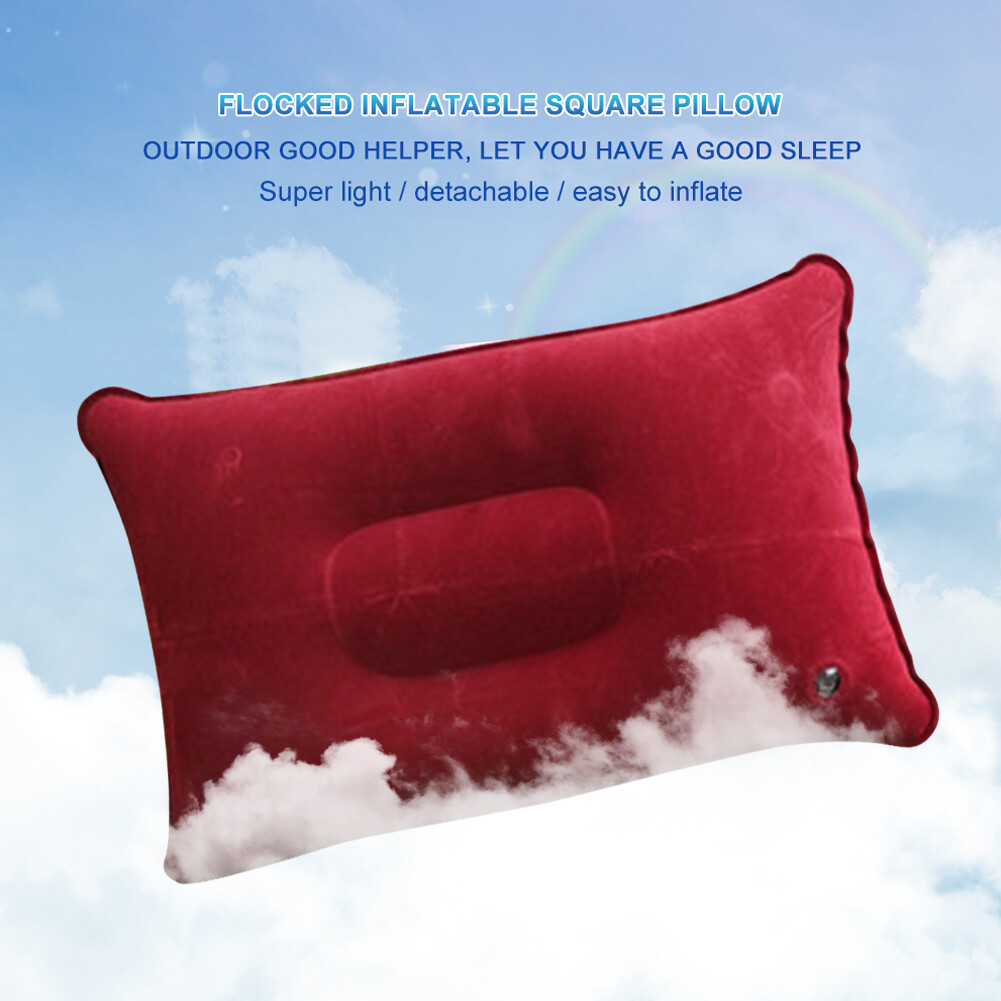 Ultralight Portable Inflatable Air Pillow Camping Travel Sleep Cushion