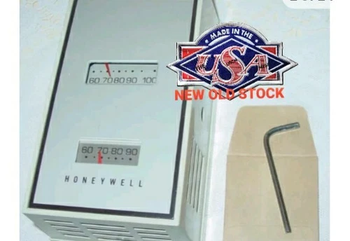 Honeywell T42G 1026 Thermostat 250VAC 4-Wire 3-Stage Cooling 60-100F USA NOS