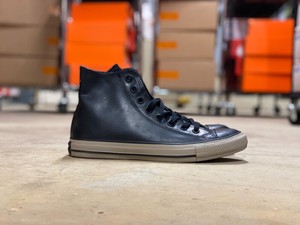 black rubber converse high tops