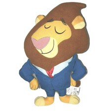 Disney Zootopia Mayor Leodore Lionheart Plush Stuffed Lion Doll Toy 14"