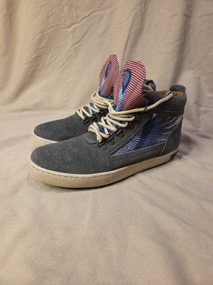 Inkkas Bald Eagle Suede Camping Boot, Gray, Unisex, Men's 7, Womens 9