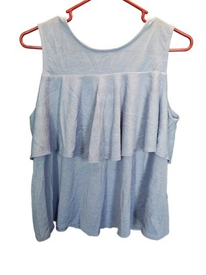 Anthropologie Eri + Ali Rosemont Lightweight Tiered Tank Size M NWT