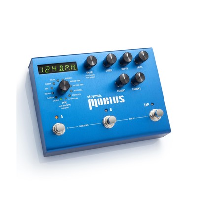 Strymon Mobius 12 Voice Modulation Guitar Effects Pedal, for Electric and Aco...