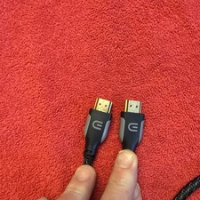 Commercial Electric 6 ft. Deluxe HDMI Cable Braided Black