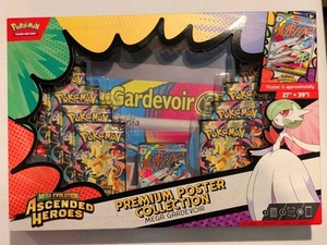 Pokemon TCG Ascended Heroes Mega Gardevoir Premium Poster Collection SEALED✅