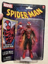 Marvel Legends Ben Reilly Spider-Man Retro Wave 3 Figure New Bented Card