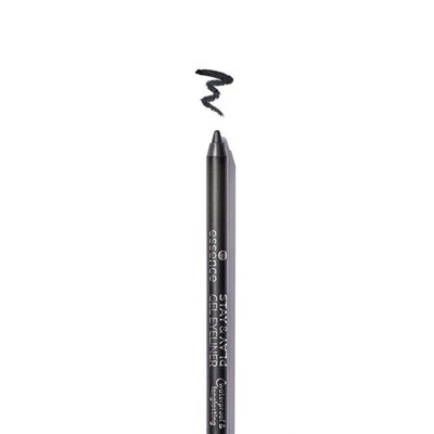 Essence | Stay & Play Gel Eyeliner | 0.05 Ounce (pack of 1), 01 | Black Raven