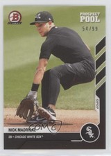 2020-21 Bowman Next Topps Now Prospect Pool Black 54/99 Nick Madrigal #PP-29 1s8