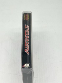 Airwolf Nintendo NES 1989 Rev A, Very Clean, Kept In Plastic Case