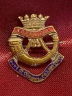 WW1/2 The Duke of Cornwall Light Infantry DCLI Enamel Sweetheart Brooch w/fixing