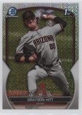 2023 Bowman Draft Chrome Japan Refractor Grayson Hitt #BDC-57 fm0