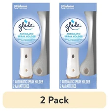(2 pack) Spray Holder, Battery-Operated Air Freshener Spray, 10.2 oz, 1 Count