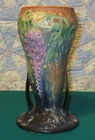 Vtg Roseville Pottery Blue Wisteria 8" Vase ca.1930's Shape 635-8" Excellent