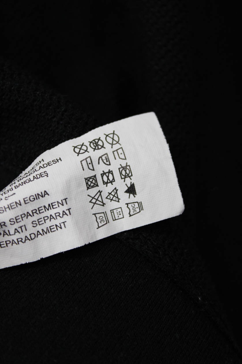 Zara Mens Cotton Solid Collared Short Sleeve Polo… - image 5