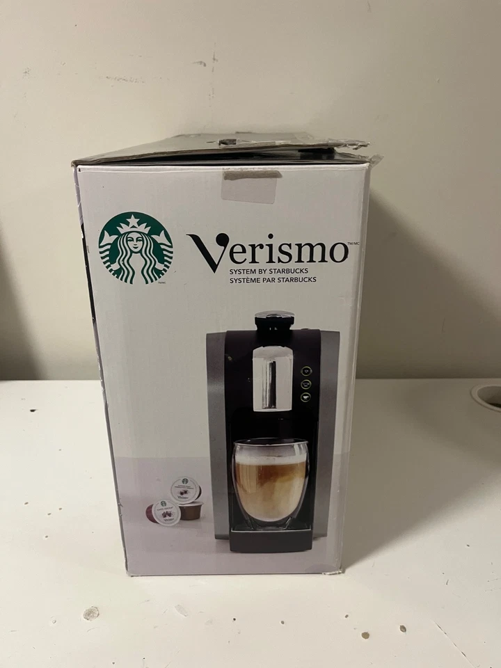 MÁQUINA DE CAFÉ ESPRESSO STARBUCKS VERISMO - NUEVA, CAJA ABIERTA PLATA 580 Foto 2 de 4