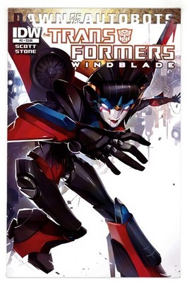 Transformers: Windblade #2 VFNM 9.0 2014  Sarah Stone Cover