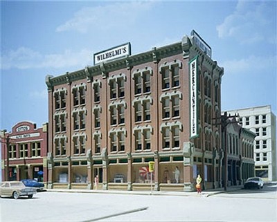 DESIGN PRESERVATION MODELS N KIT DPM Wilhelmi Mercantile by Woodland Scenics