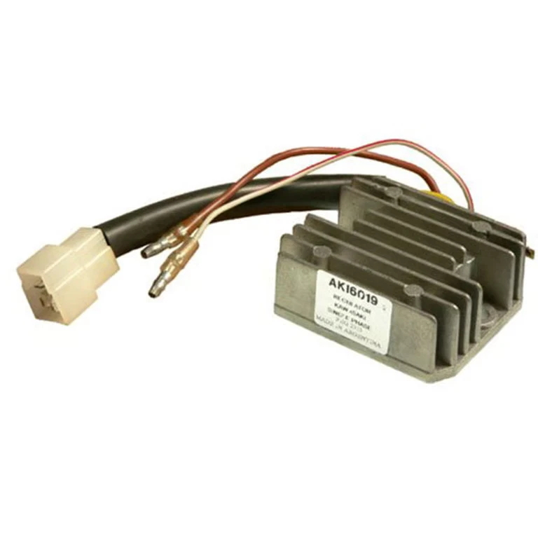 Regulador de voltaje punta de flecha Aki6019 Kawasaki Regulador 463916 46-3916 249203 Foto 2 de 4