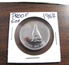 1967  Proof Like Half  dollar. See the pictures.      Item #3390