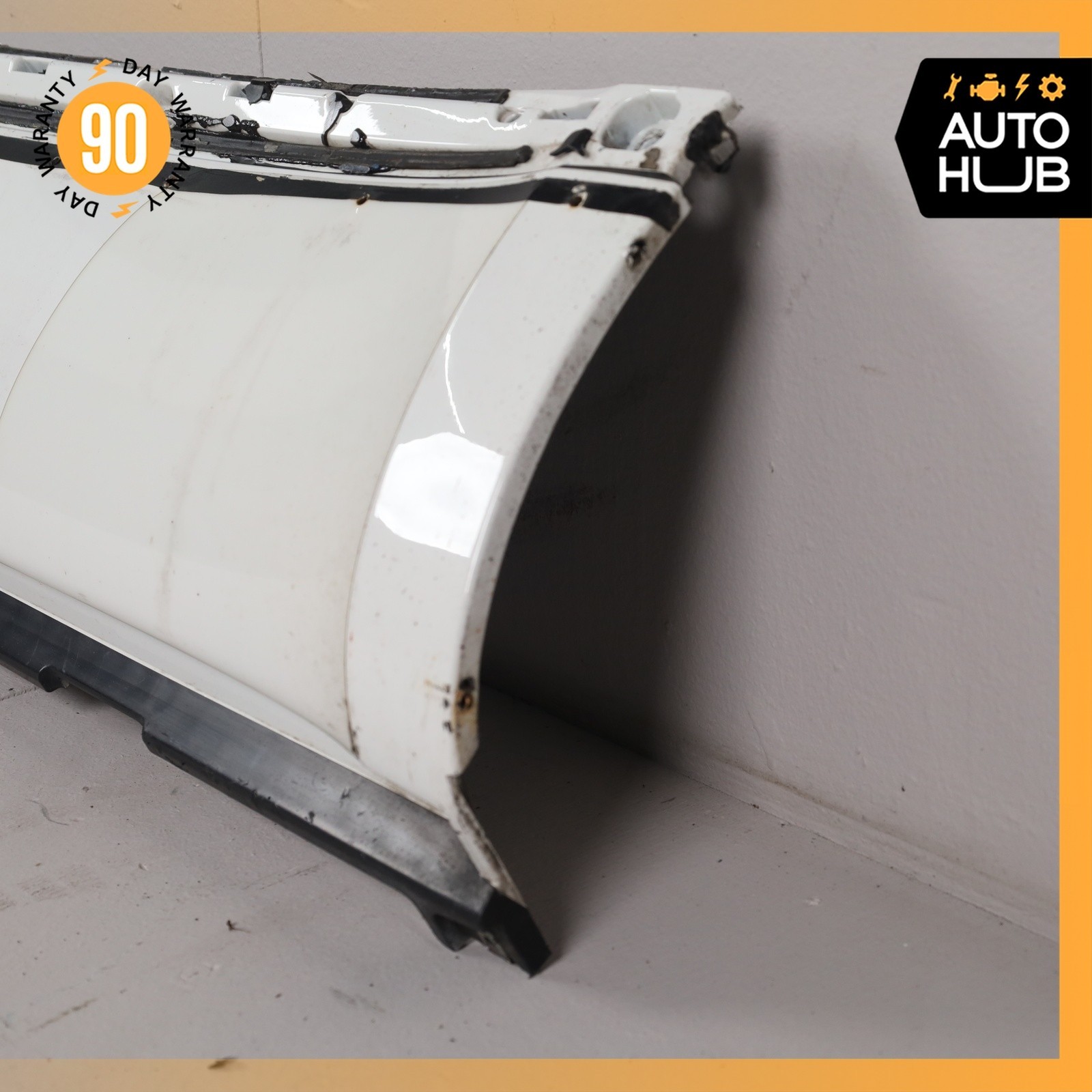 12-18 Bentley Continental GTC Convertible Left Driver Side Skirt White OEM
