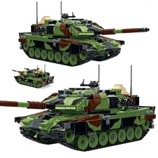 Leopard 2A6 German Main Battle Tank Building Block Set | General Jim’s Toys &