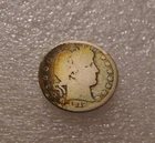 1912 S Barber SILVER QUARTER - 25 cents BQ