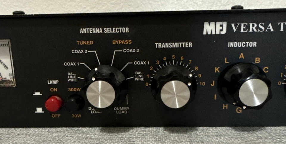 MFJ-941E Versa Tuner II Ham Radio Manuale Sintonizzatore Antenna - Immagine 3 di 4