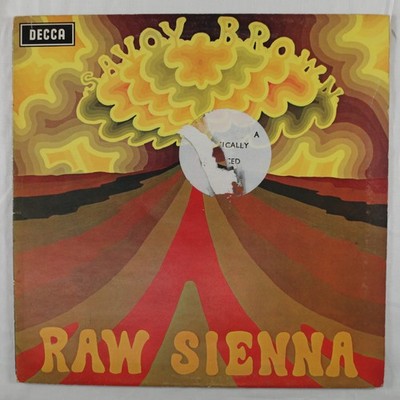 SAVOY BROWN - RAW SIENNA - 1970 UK  VINYL LP ALBUM MONO GATEFOLD - VG+/VG