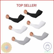Arm Sleeves for Men and Women, Sleeve to Cover Arms for Men and Women, UV Protec