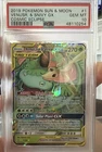 PSA 10 2019 POKEMON SUN & MOON #1 VENUSAUR & SNIVY GX COSMIC ECLIPSE Tag Team