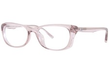 Coach HC6164U 5575 Eyeglasses Frame Women's Pink Full Rim Rectangle Shape 53mm