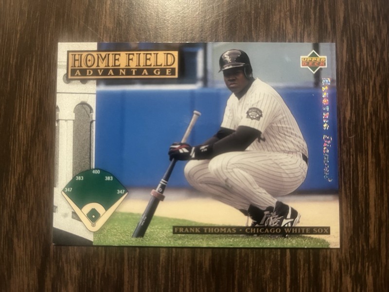 1994 Frank Thomas Upper Deck Electric Diamond Home Field Advantage #284