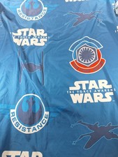 Star Wars The Force Awakens Twin Flat Sheet Lucasfilm Blue Resistance