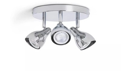 Argos Home Franklin Strahler mit 3 Lichtern - Chrom