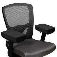 SPRING SEAON Velvet Office Chair Arm Covers Gaming Chair Armrest Cushion  2 Pack