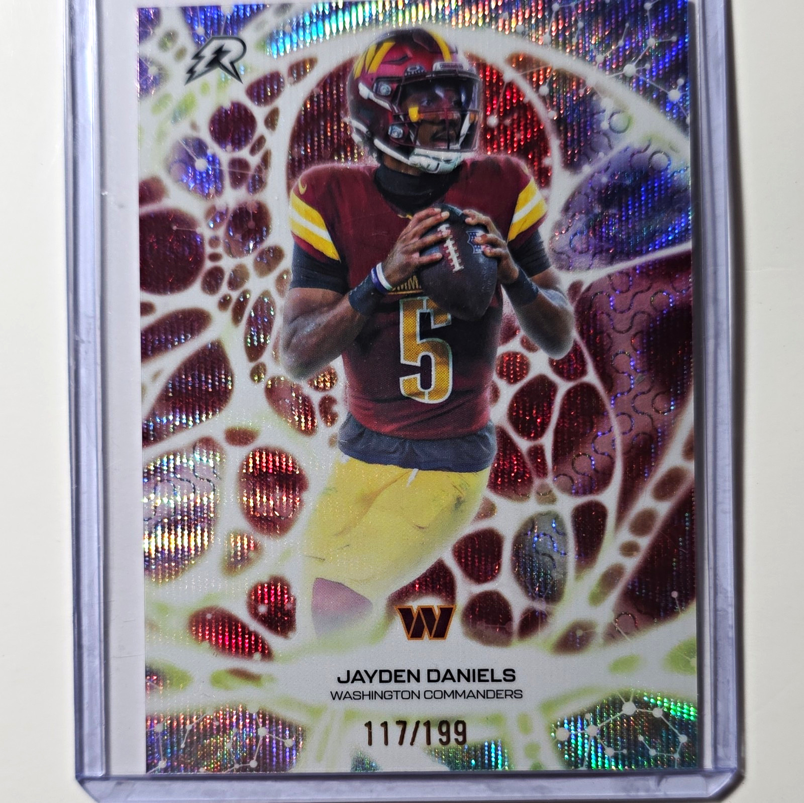 Topps 2026 Resurgence Protonyx Jayden Daniels PT-15 Commanders 117/199