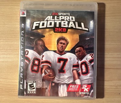 All-Pro Football 2K8 (PlayStation 3 PS3) CIB Complete - Ships Fast