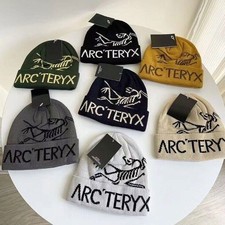 Arcteryx Bird Head Black Toque Beanie Hat Orca black Merino Knitted Cap hat