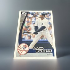 Bernie Williams Topps 3 Of 30 New York Yankees 