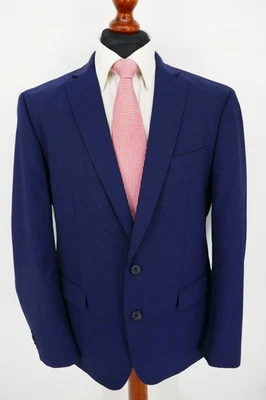 Bernd Berger Sakko Gr.54 Schurwolle Polyester Mix Dunkel Blau Top Zustand - Bild 1 von 4