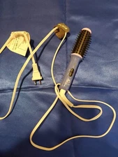 Calista GoGo Mini 1" in Barrel Round Brush Hair Styling Tool Purple & Lilac