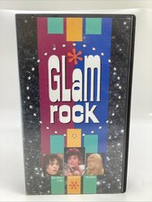 Glam Rock Volume 1 VHS Video T Rex, the Sweet, Slade, Wizzard, Alice Cooper