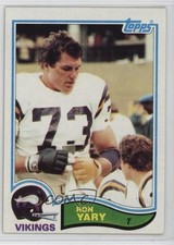 1982 Topps Ron Yary #402 HOF 1v2