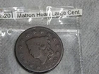 Photo of a 1820-P Large Cent from an eBay listing that sold on Jul 16, 2026