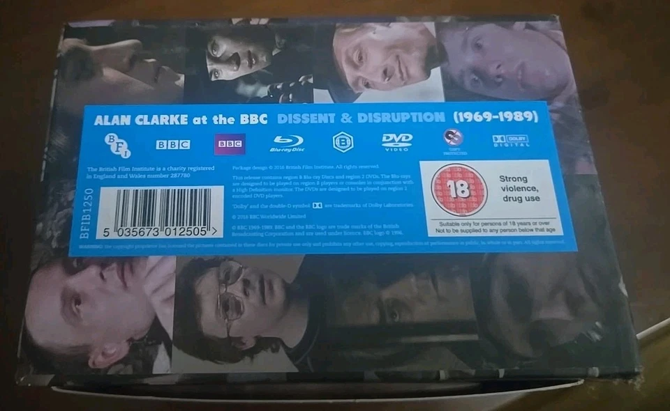 Dissent & Disruption Alan Clarke at the BBC Blu DVD Box Set 13 Disc Rare oop - Image 3 of 4