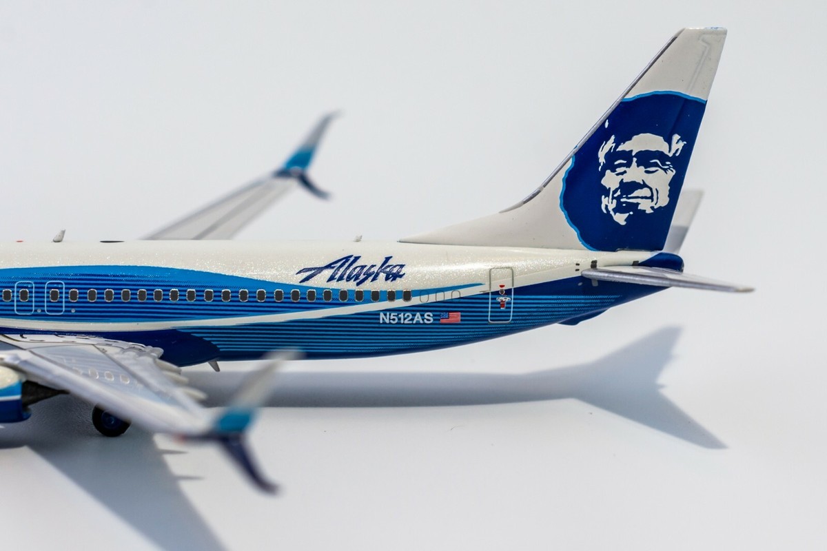 Alaska Airlines / B737-800W / N512AS / 58095 / 1:400 *LAST ONE* | eBay