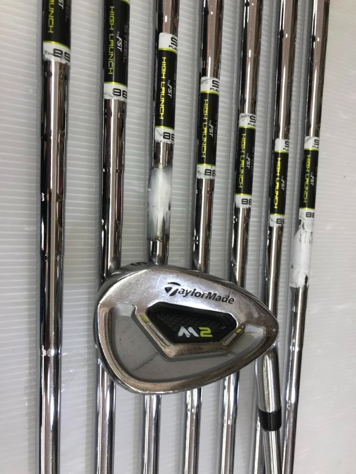 TaylorMade M2 US アイアン8本セット（5〜9/P/A/S） TaylorMade M2 2017 US Irons #5-9.P.A.S(8Clubs)/REAX/Flex:S