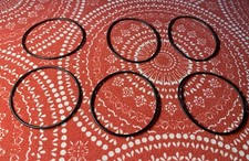 6X 033 O-ring. 2" ID x 2-1/8" OD x 1/16" thick. Buna-70. Quan 6.