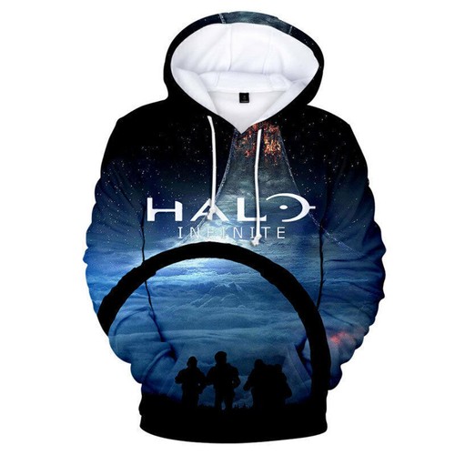 Halo Infinite 3D Hoodies Cosplay Master Chief Erwachsene Sweatshirt Jacke Kostüme - Bild 16 von 40